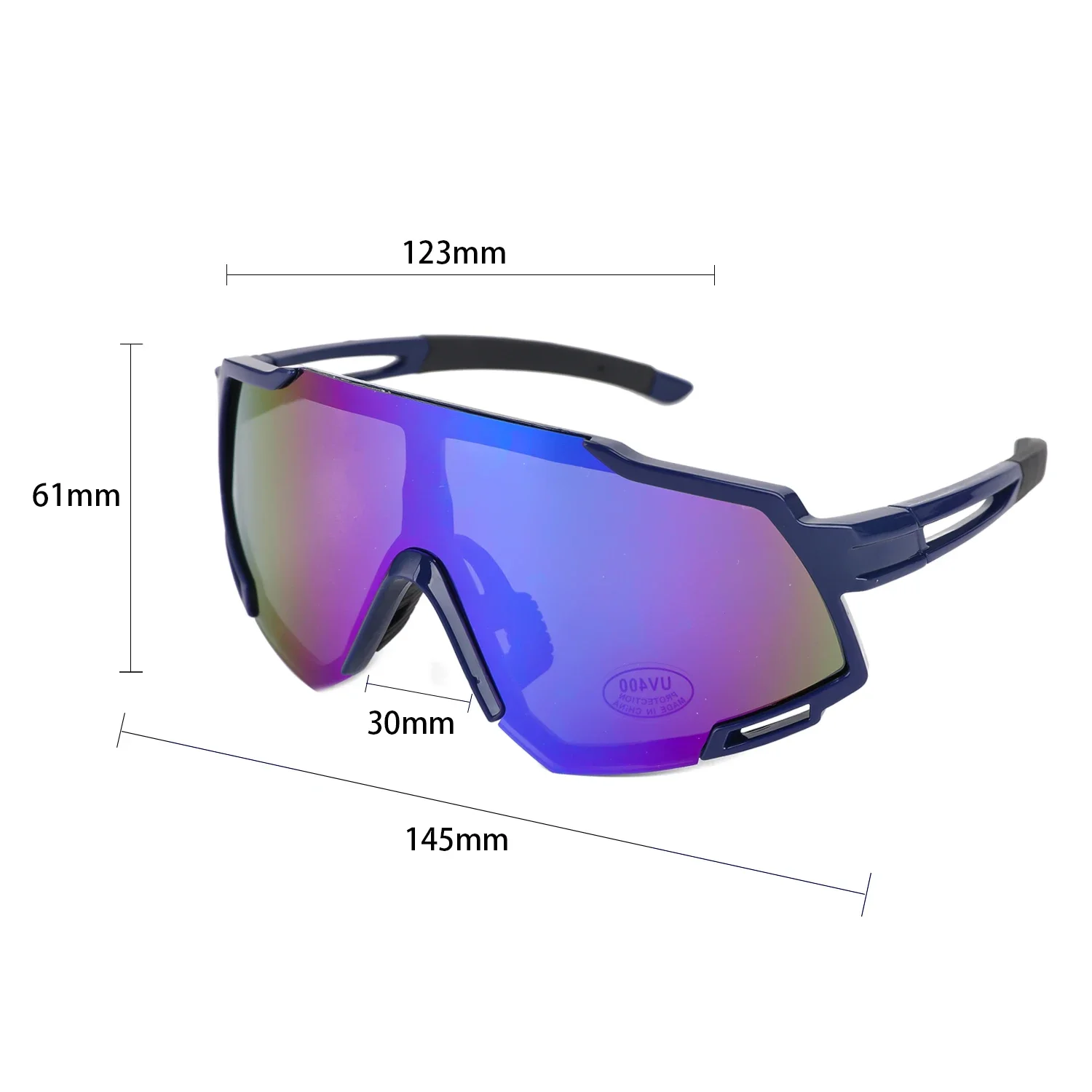 Road Bike Sunglasses  Rimless Sport Sunglasses Women  Fashion Frameless Shield Sun Glasses  Men Outdoor Bicycle