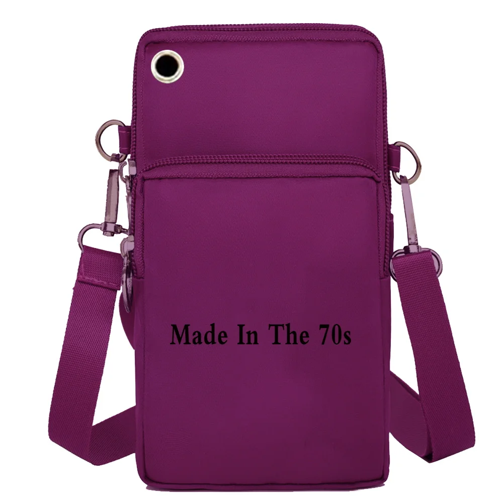 Waterproof Mobile Phone Bag for Iphone Huawei Xiaomi Samsung Universal Years Series Cell Phone Case Women Wrist Pack Coin Purse