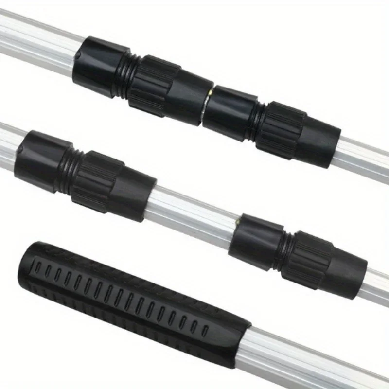 1 Ultraleichtes, faltbares Fischernetz 1,5 Meter – 2,1 Meter, langlebiger Teleskopgriff aus Aluminiumlegierung, tragbares Fischernetz für den Außenbereich – Detail 6