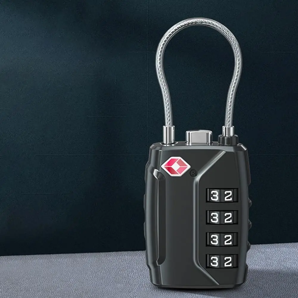 Durable Travel Cabinet Locker 3 Digit Combination Lock Security Tool Suitcase Luggage Coded Lock Customs Password Lock