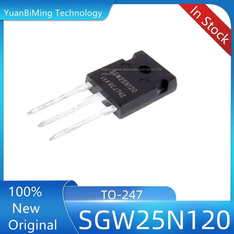 

10PCS -1lot Induction cooker states send an special IGBT tube SGW25N120 teardown imports 100% better TO-247