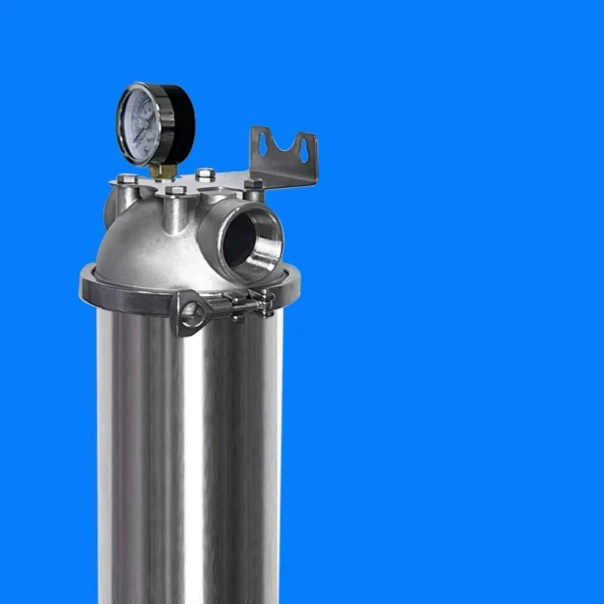 

QZ133-10-10000L/H 304/316 Stainless Steel Manual Household Outdoor Front Prefilter Water Filter