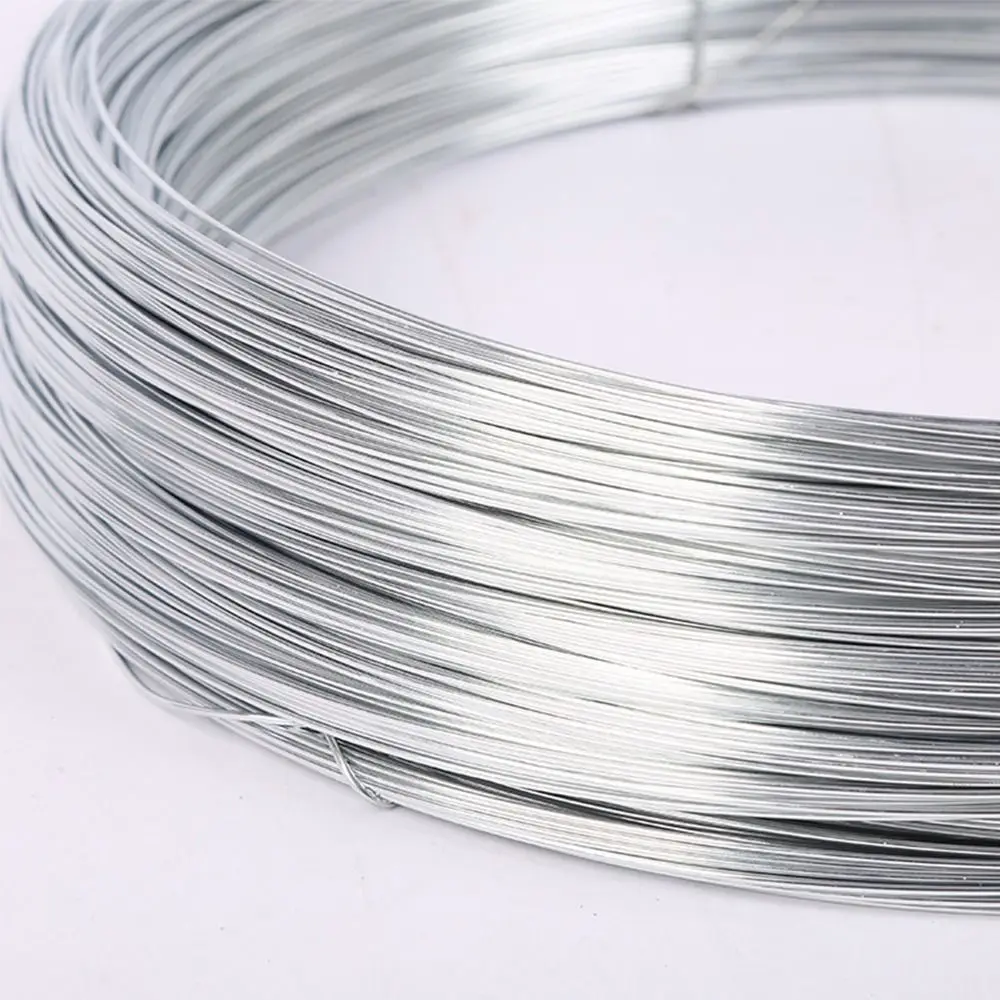 Handmade Solid Wire Galvanized Iron Wire Fine Steel Wire Rope Fastening Crafts DIY Projects