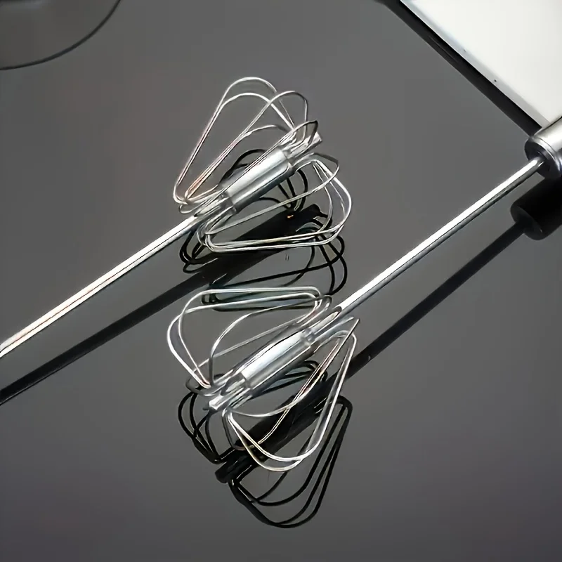 4 Speed Wireless Hand Mixer 1pc Metal Egg Beater 4-Speed Durable Compact Whisk for Baking Cooking Cream Meringue Outdoor Camping