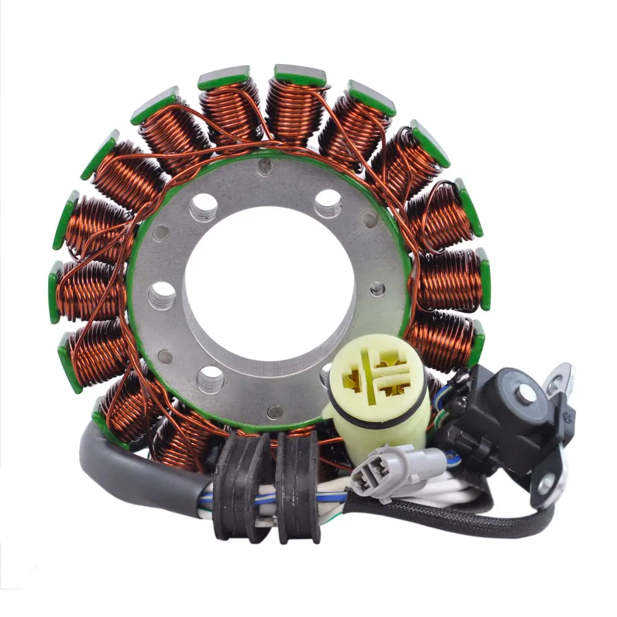 Stator Replacement Fit for Generator Stator Yamaha YFM 700 / YFM 700 R Raptor 2006-2020 OEM 1S3-81410-00-00 700R YFM700R YFM700