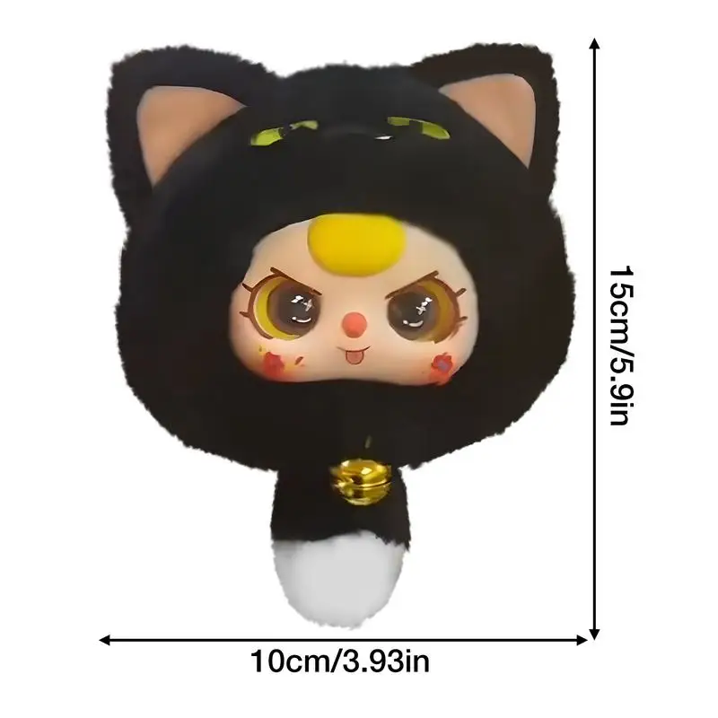 Cute Plushies Cute Cartoon Plush Cat Doll Collectible Toy Home Decoration Chic Small Shoulder Purse Colorful Plush Doll For Car