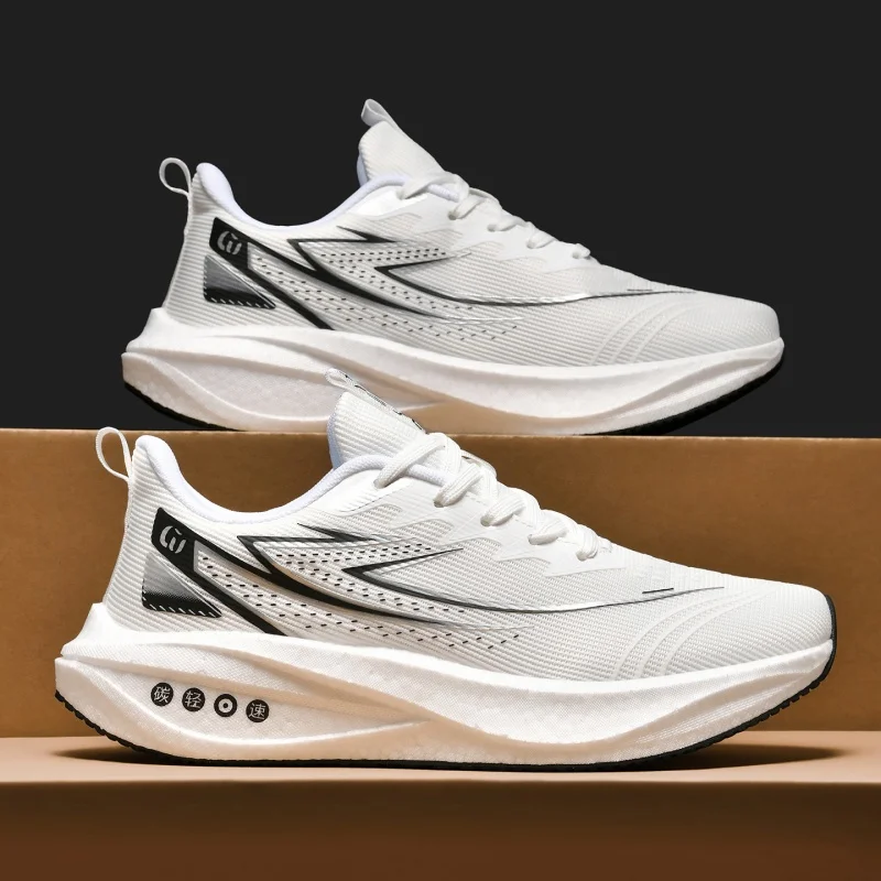 Women's Running Shoes, Casual Sports Street Style, Autumn and Winter Sneakers, Solid Color, All-Season, Low-Top, Round Toe, Lace-Up, Suitable for Running, Hiking, and Everyday Wear
