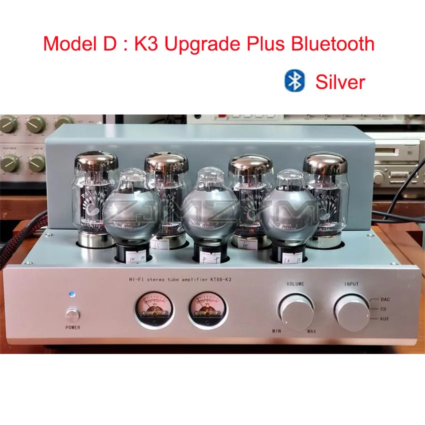 ZJMZYM Kt88 k3 Röhren fieber verstärker Heimkino-HiFi-Audio verstärker mit Bluetooth 5,0 Audio röhren verstärker 45w × 2 8