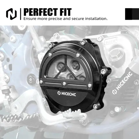 För Yamaha YZ85 2002-2023 YZ65 2018-2023 YZ 85 65 Reservdelar NICECNC Kopplingshusskydd Timmätare Fäste Monteringsskydd Tillbehör 10 best sales yz65 - №4