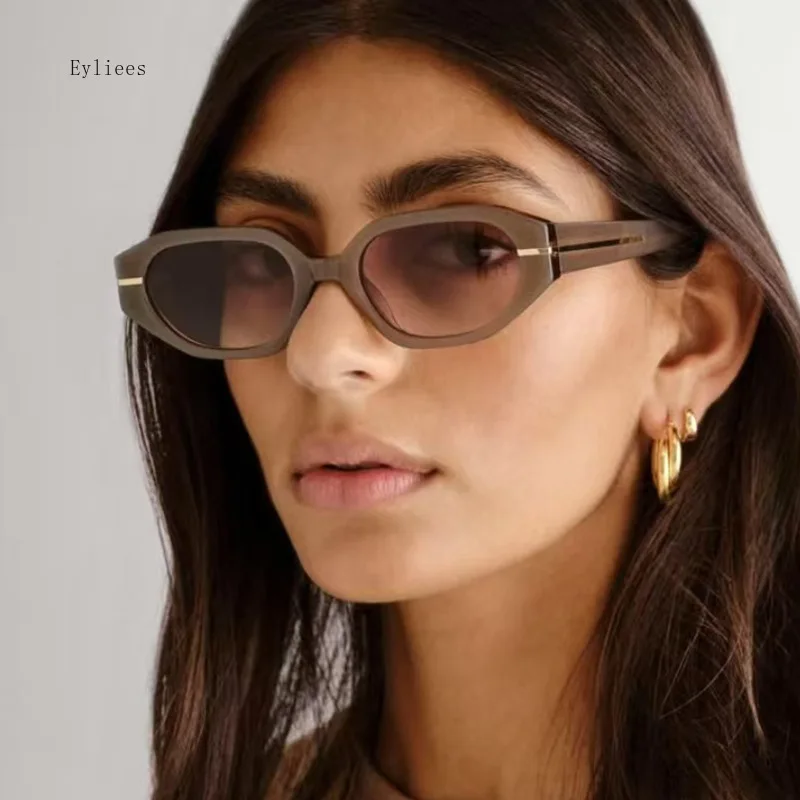 

Y2K-Inspired Small Frame Vintage Sunglasses 2025 Trendy Oversized Eyewear for Street Photography (UV Protection) Gafas Очки