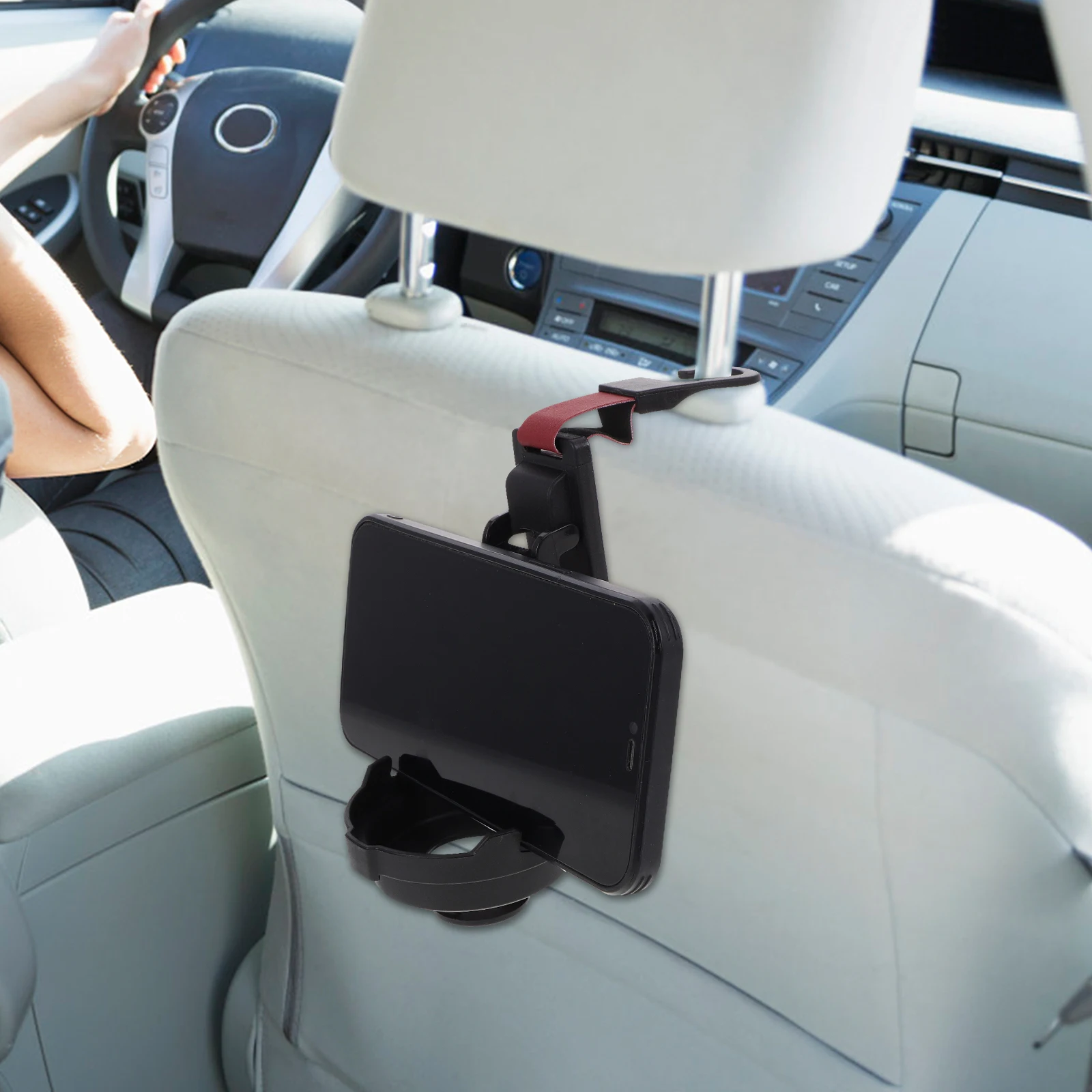 

Car Hook Cup Holder for Back Seat Multifunctional Organizer Purse Hanger Vehicle Storage Car Accessories Vehicle Accessories