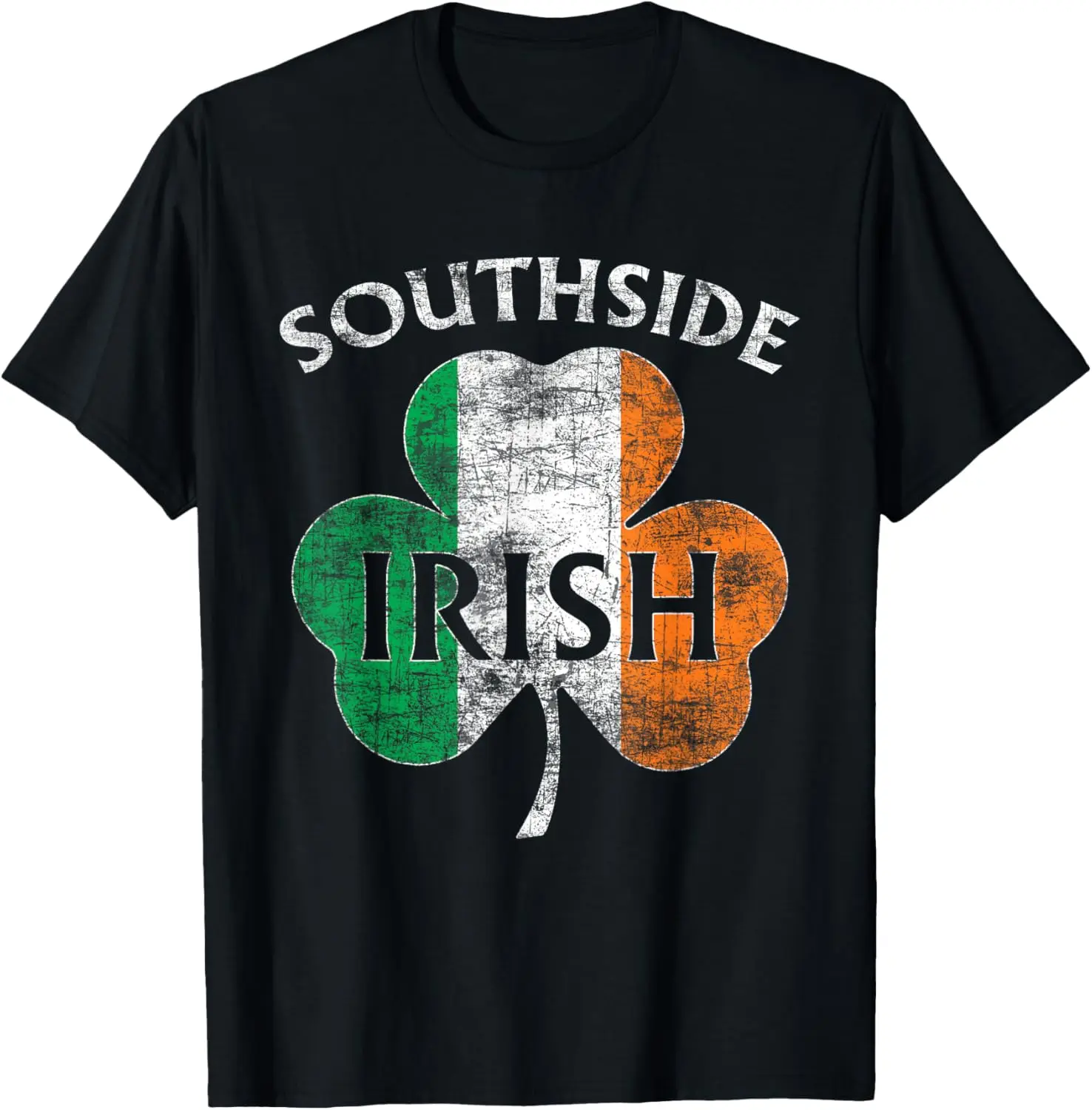 Chicago Southside Irish Flag St. Patrick's Day T-Shirt