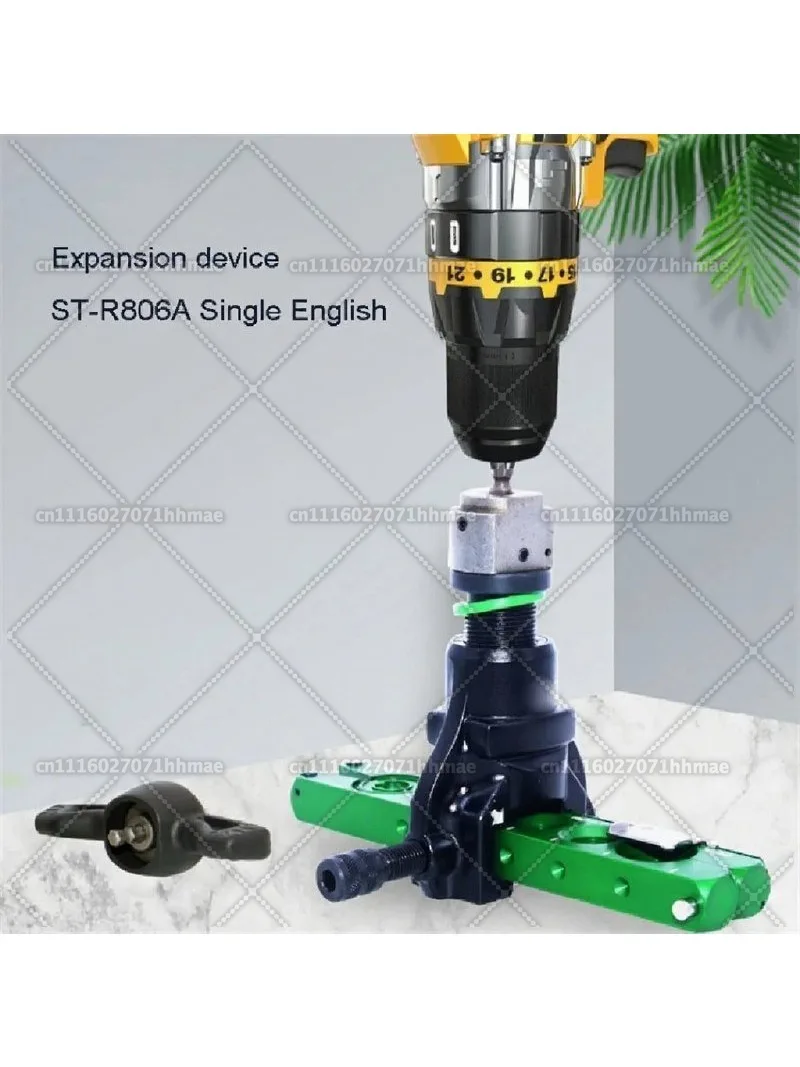 ST-R806A Expander Ratchet Hand Electric Dual Purpose Eccentric Aluminum Alloy  Tube 1/4, 3/8, 1/2, 5/8, 3/4