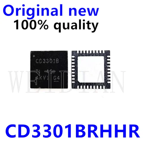 (2-5pcs)100% New CD3301ARHHR CD3301A CD3301RHHR CD3301 CD3301BRHHR 3301B QFN Spot chips