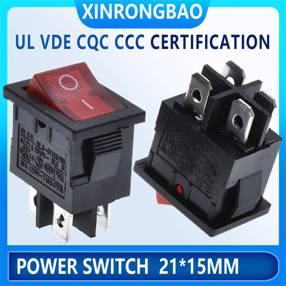 10Pcs/Lot KCD1-201N…