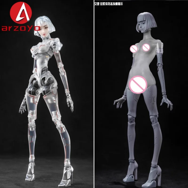 NA STANIE GUKE Studio GK01FEC1-C3 1/12 AI Kobieta Ultra-modern Feel Figurka Akcji 17CM Nagi Szkielet Ciało Figurki Akcji