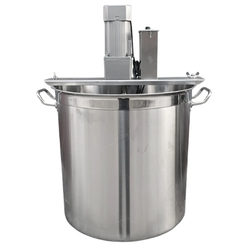 

Small Stainless Steel Electric Cooking Mixer Machine 10L 20L 240L Hot Pot for Seasoning Sauces Stir-Frying Quick Shipment