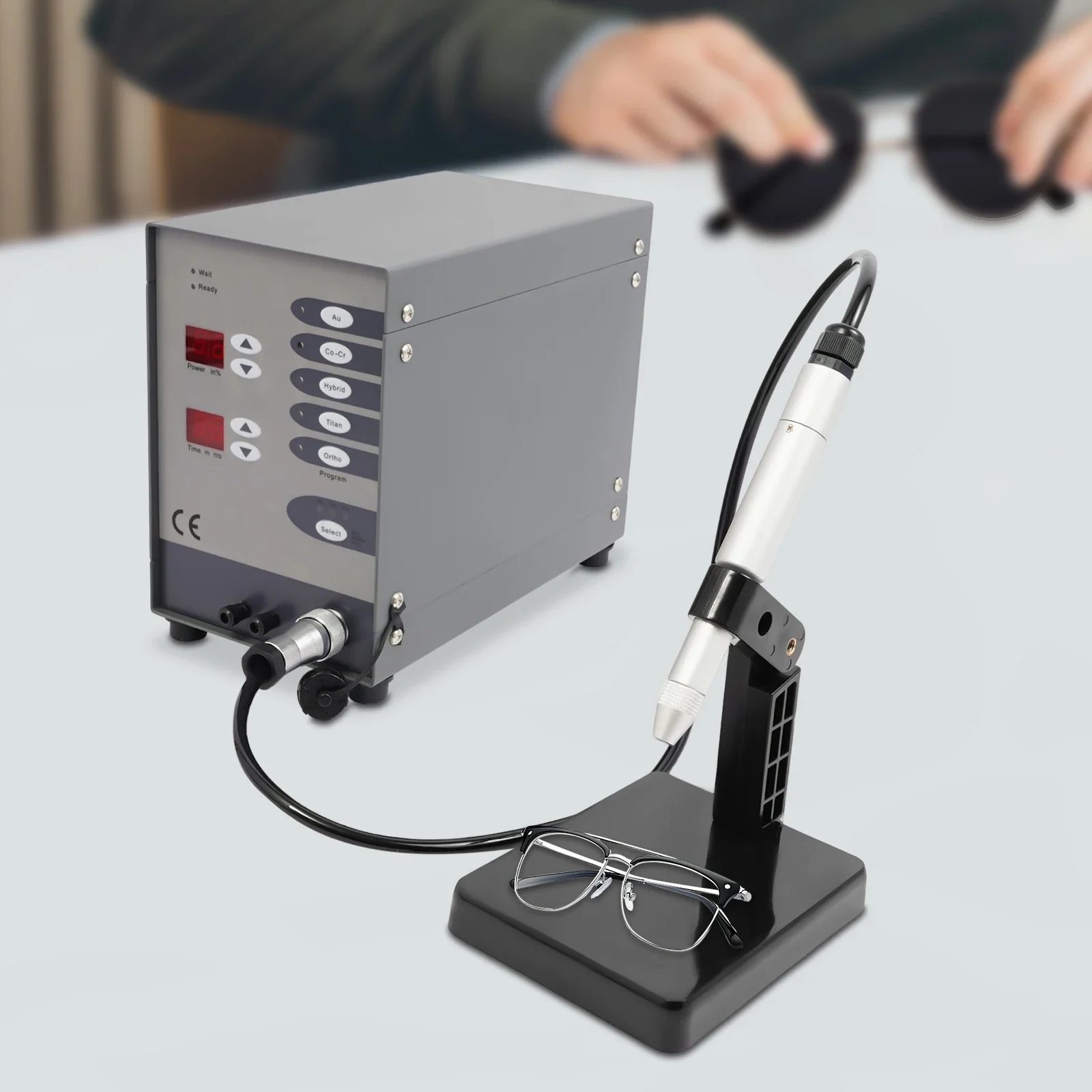 110V 60HZ Handheld Pulse Arc Welder CNC Spot Welding Machine, CNC Welding Jewelry Repair Tool, for DIY Jewelry Repair
