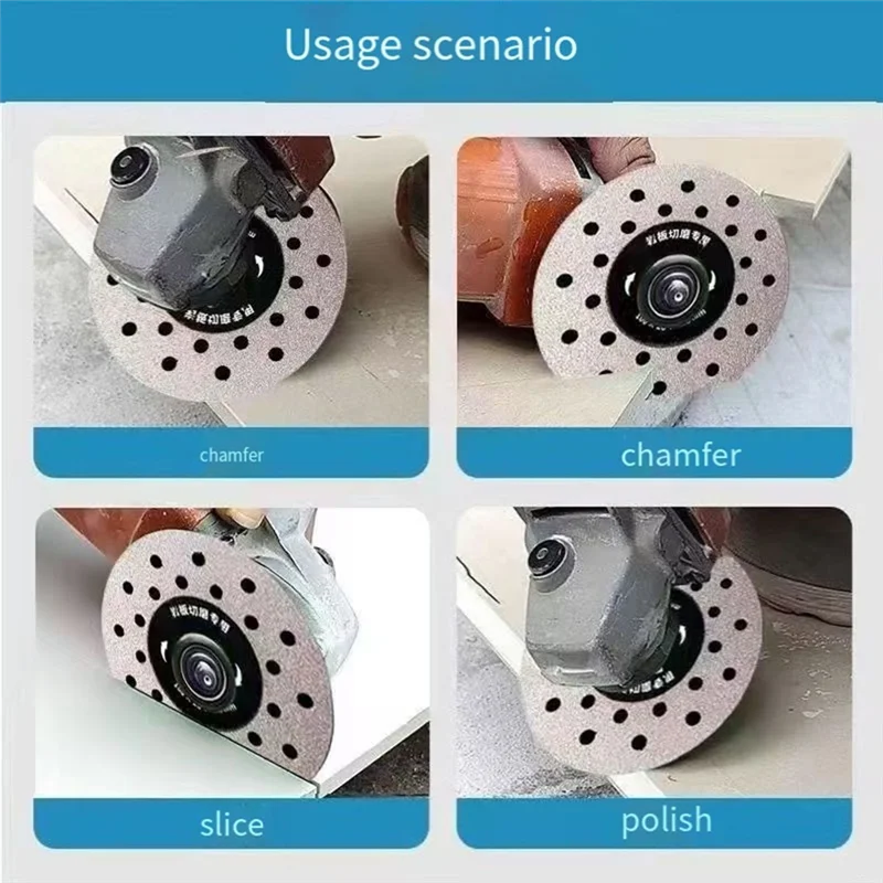 

High Quality-Angle Grinder Cutting Blade For Stone ,4In Super Thin Tile Saw Blade,Rock Slab And Tile Cutting Grinding Dis