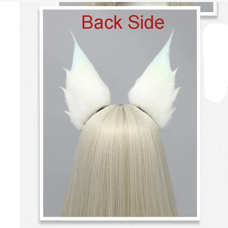 هونكاي: ستار السكك الحديدية Feixiao تأثيري أغطية الرأس النساء لطيف Jiaoqiu زي انفصال الأذن عقال لحفلة الهالوين عيد الميلاد هدية