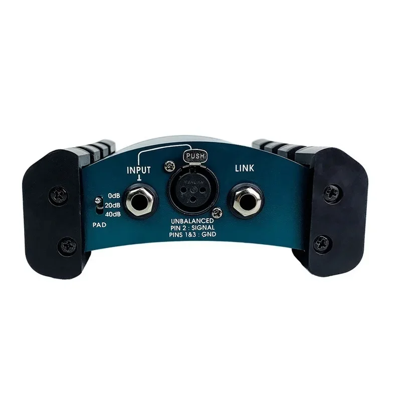 Convertisseur d'impédance Audio actif DI Box professionnel, effecteur de scène DIBOX, boîte d'alimentation fantôme