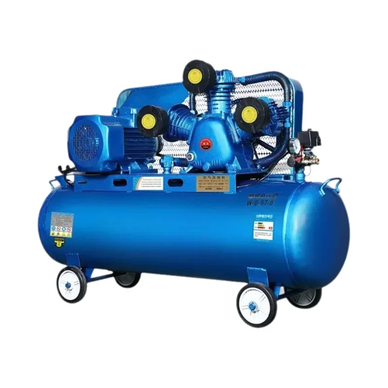 Industrial Air Compressor High Pressure Inflator Small Air Compressor Large Piston Type Packaging Equipment