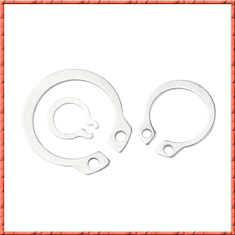 2pcs/lot DIN471 M95-M150mm Elastic Retaining For Stainless Steel Shaft Opening Stop Washer C-type Snap Oversized Ring For Shaft