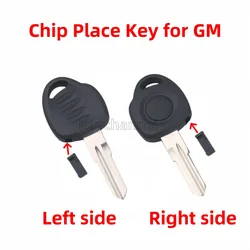 Keychannel 10/20/30/50pcs Transponder Car Key Spare Door Key Chip Slot Key Head for GM Chevrolet Cruze Epica Lova Camaro Impala