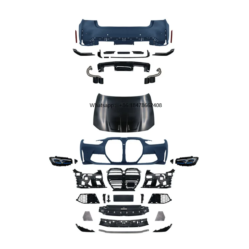 

New for 3 Series 19-22 G20/G28 Early-M3 Late Narrow Bolt-On Bumper Kit