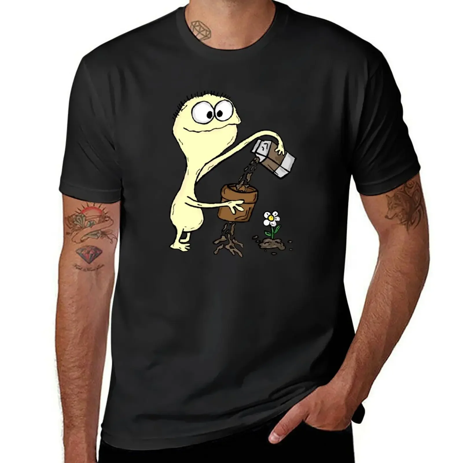 

Cheese Spilling Chocolate Milk - Foster's Home for Imaginary Friends T-Shirt basketball graphic tees cute tops anime shirts men