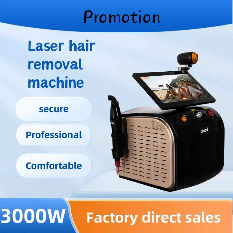 

2025 New Professional Ice Titanium Laser Hair Removal Device Portable Home Permanent Hair Removal Equipment