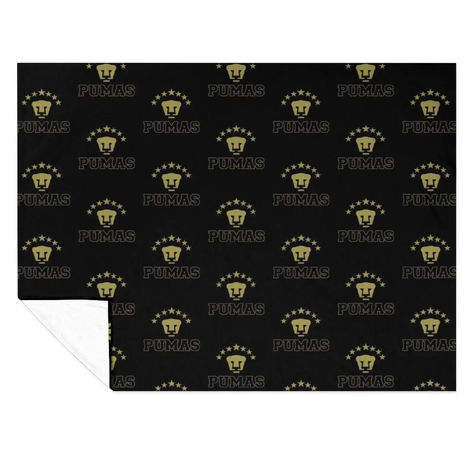 

Pumas Unam - Mexican Soccer Team Family Gifts Throw Blanket Baby Thermal warm for winter Plush Blankets