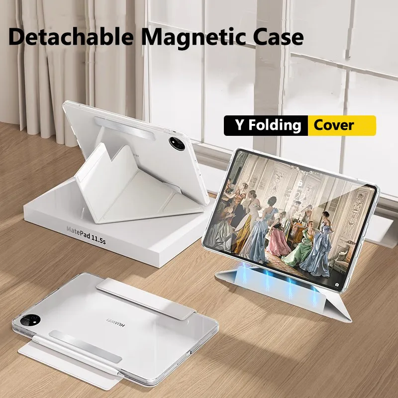 For Huawei MatePad SE 11inch 2024 Air 11.5 Inch 11.5 S 11 PaperMatte 11 2021 2023 Pro 10.8 Magnetic Seperation Case with Clasp