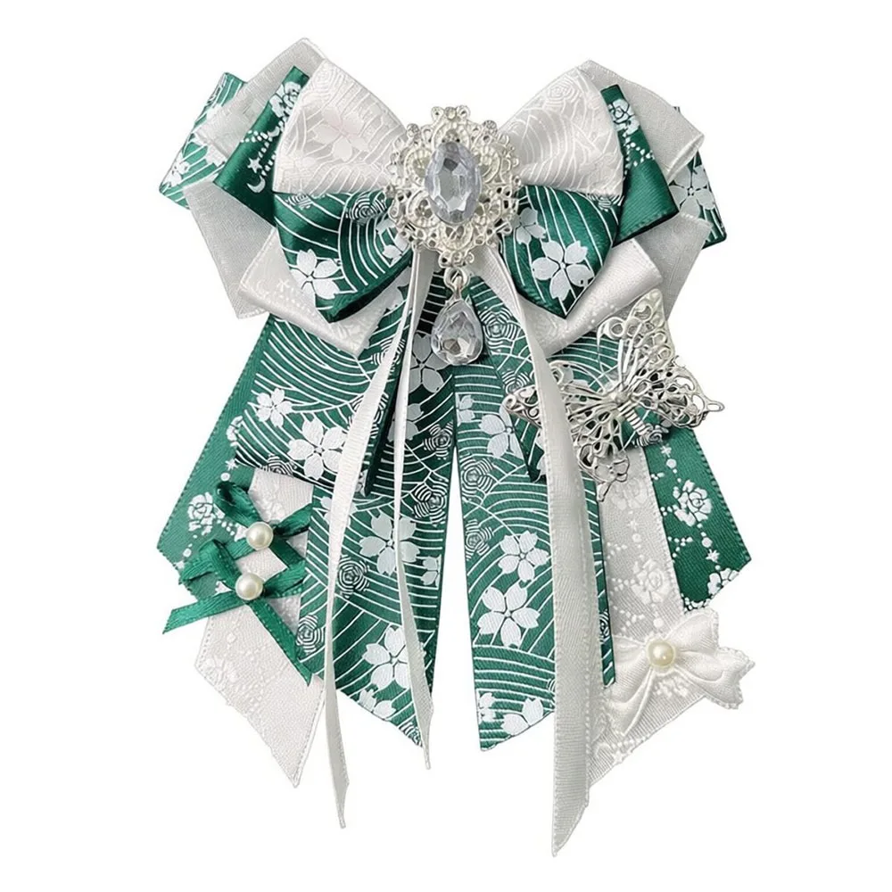 Double Layer Ribbon Itabag Decoration Long Streamers Knot Bowknot DIY Lolita Merch Decoration DIY Handmade Handmade Jewelry