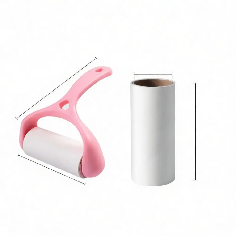Practical Lint Roller For Clothing Cleaning Brush Pet Hair Remover Sticky Paper Fabric Tool Portable Household Dust Device
