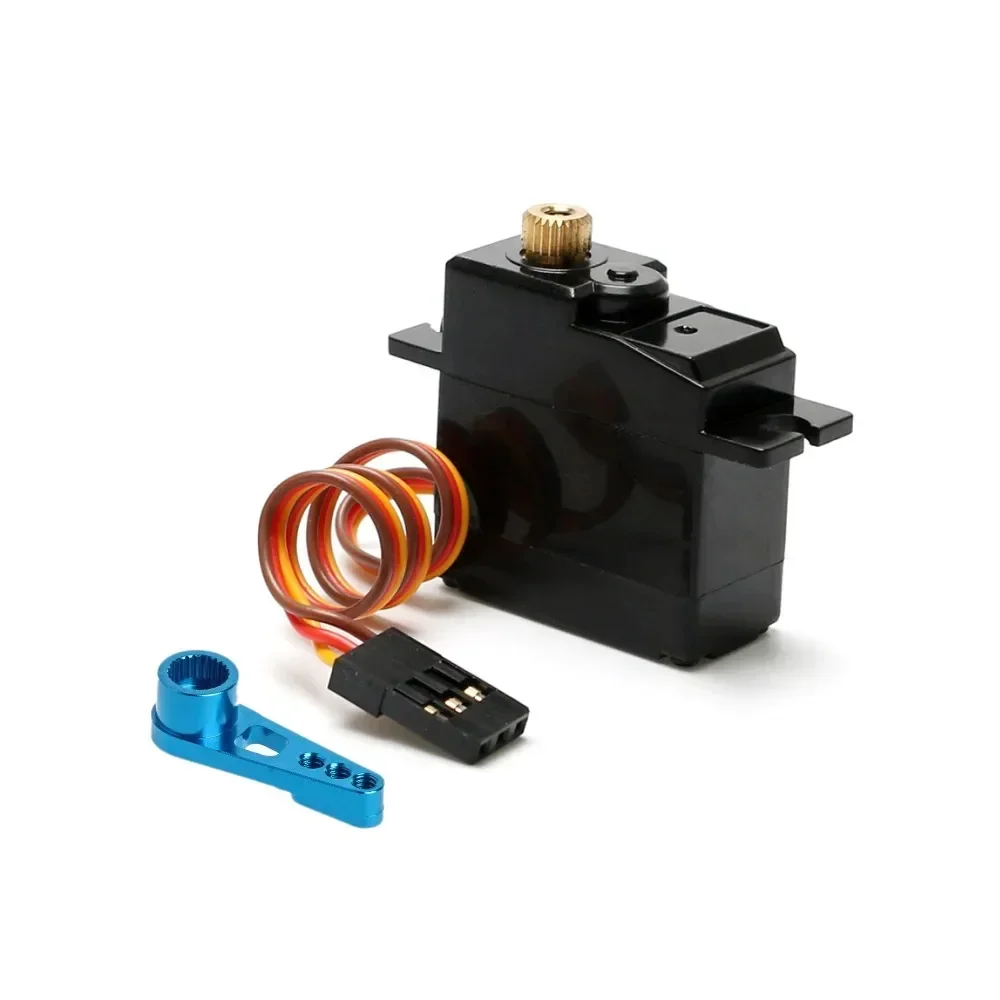 Servo de control remoto para Wltoys 144001, A959-B, coche todoterreno teledirigido, actualización de piezas de repuesto, accesorios, Servo de engranaje de Metal de tres cables, A979-B