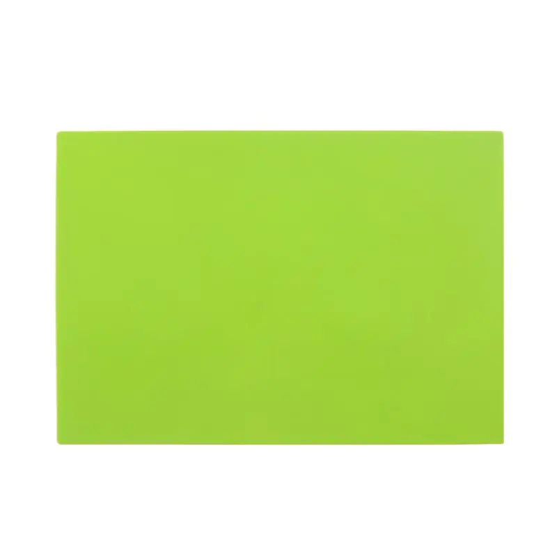 AC23-Green Color A5 Sheet Laser Rubber For Stamps Engraving No Smell Laser Rubber
