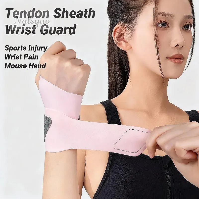 Adjustable Ultra Thin Wrist Brace Support for Gym Pain Relief Breathable Sprains Arthritis Tendonitis Carpal Tunnel