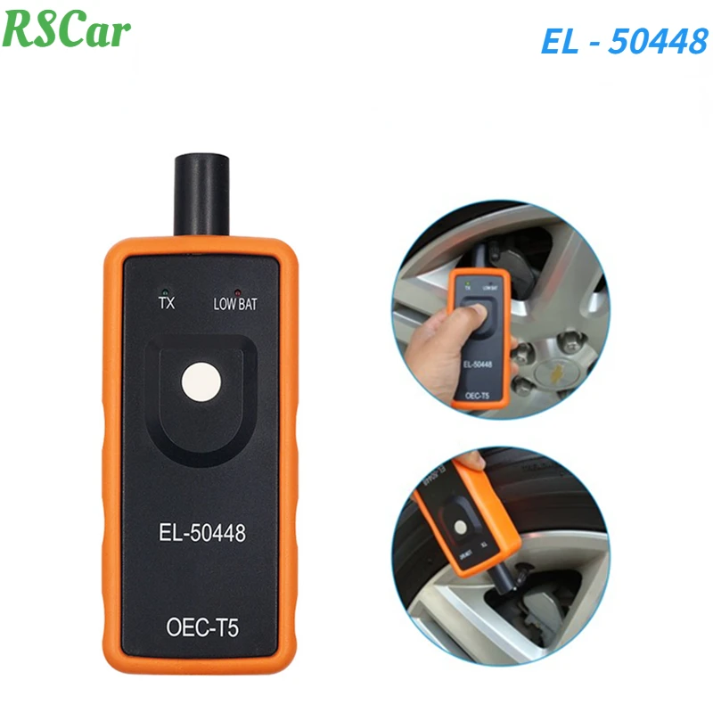 TPMS El50448 Tire Pressure Monitor Sensor Scanner El 50448 Auto Tool Reset Tool for G-m for Op-l Cars El 50448 Mechanical Tester