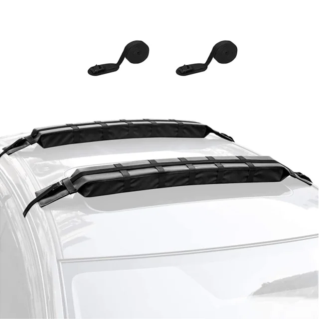 

Soft Roof Rack Pads Universal Car Soft Roof Rack Kayak Carrier for Canoe/Surfboard/Paddle Board