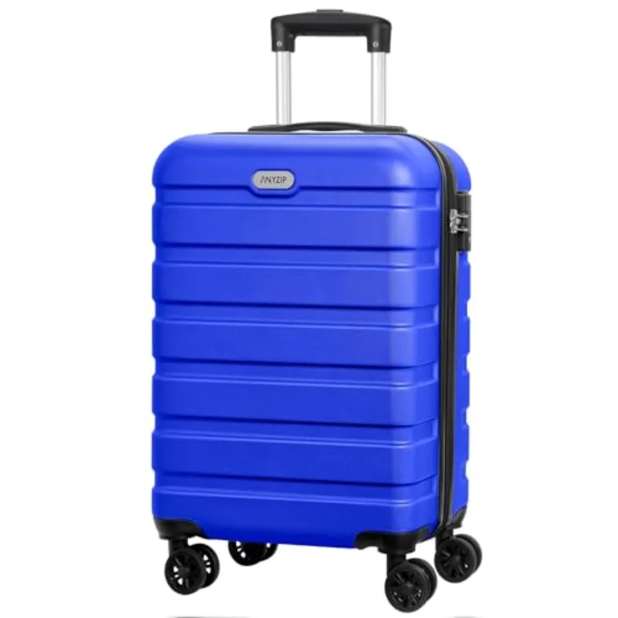 

Luggage PC ABS Hardside Lightweight Suitcase with 4 Universal Wheels TSA Lock Carry-On 20 Inch