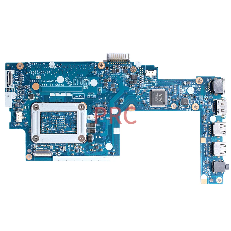 Imagem -06 - Laptop Motherboard para hp Pavilhão 11-e La-a521p Mainboard 744185001 744189-001 A41250 Amdcpu Notebook