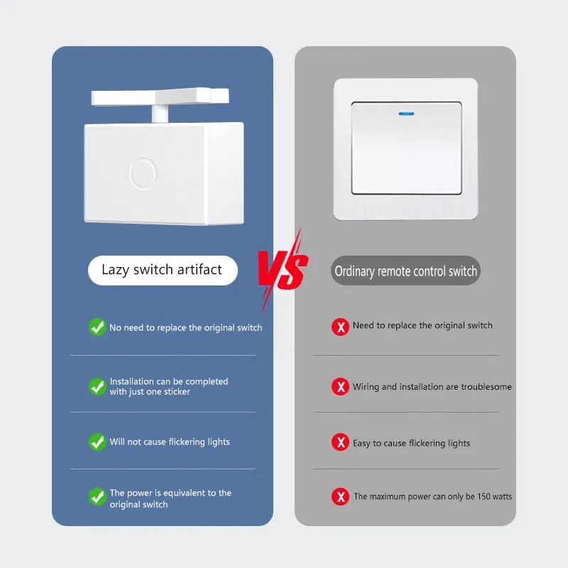 وحدة تحكم منزلية لاسلكية، أداة إيقاف التشغيل، زر أوتوماتيكي، جهاز تحكم عن بعد ذكي قابل لإعادة الشحن عبر USB #3