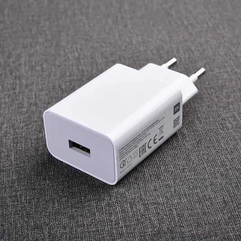 Original Xiaomi Redmi 13C Charger Fast Charge USB C 18W EU Adapter For Redmi 13R 12 8 9T 10 8A Poco M4 M2 M3 Pro CC9e Mi 8 9 se - náhled 4