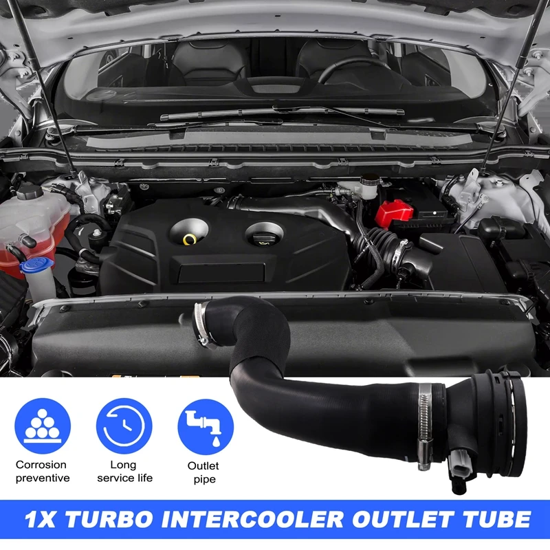 Car Turbo Intercooler Outlet Tube For Ford Super Duty 2017-2019 HC3Z-6F073-B HC3Z-6F073-A HC3Z6F073B HC3Z6F073A