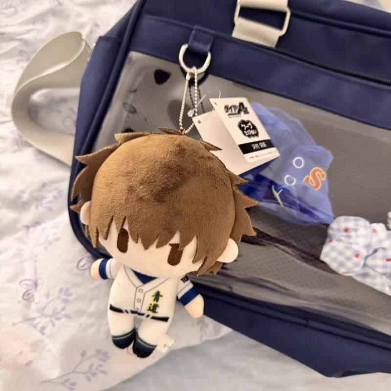 

Tapioca Ace Of Diamond Act Ii Plush Doll Removable Cape Anime Collectible Plush Toy Sawamura Eijun Miyuki Kazuya