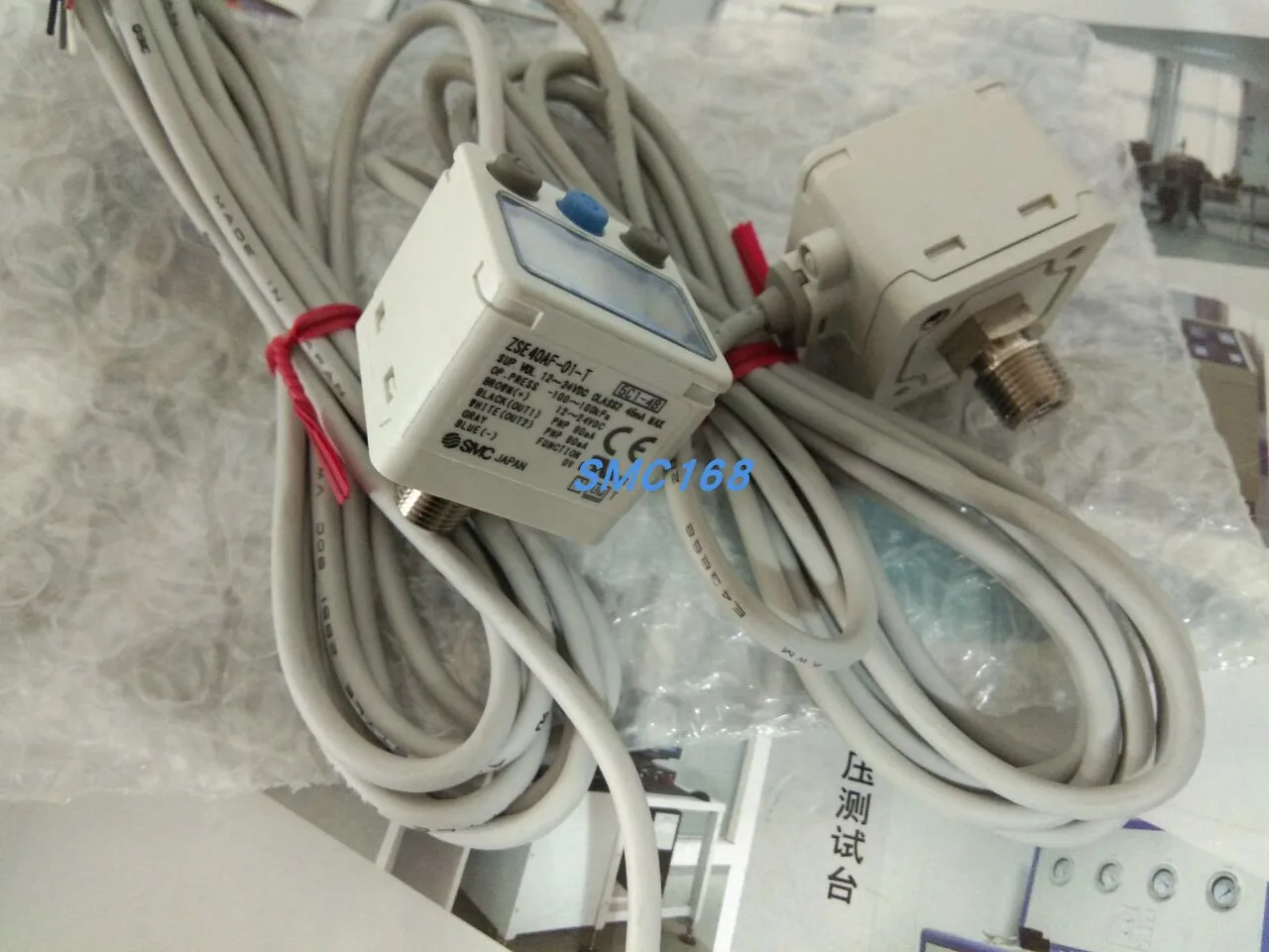 SMC Original Genuine Pressure Switch ZSE80F-02-T Spot Sale.