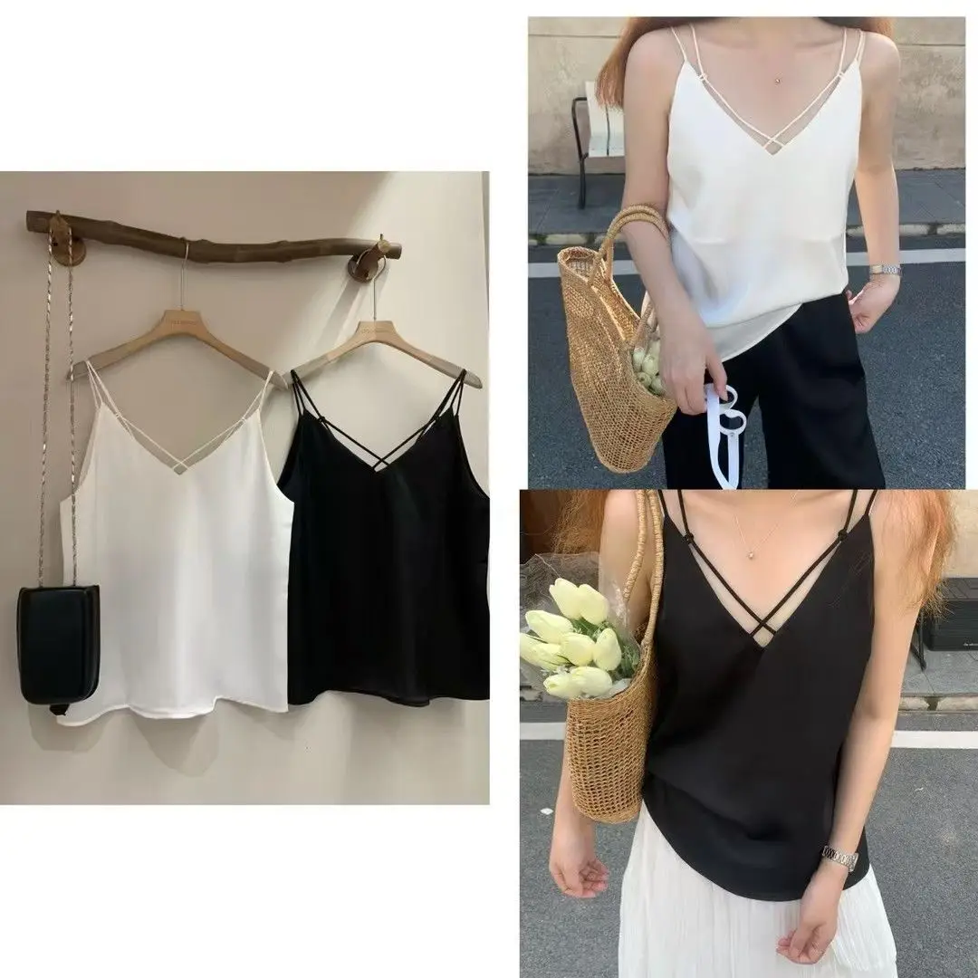 

Summer outerwear with comfortable inner layer for effortless style. Loose-fitting women's dress with a casual and simple design