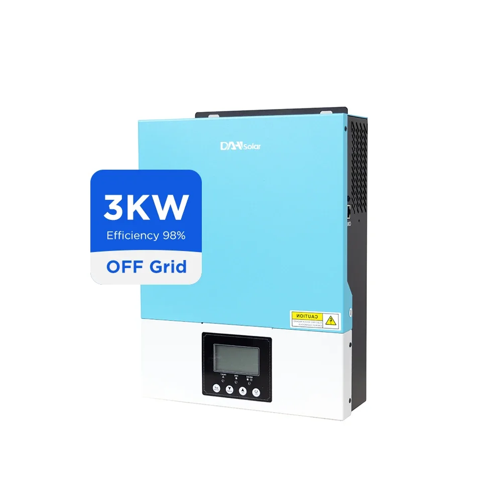 Wifi & GPRS Inverter Solar DAH On/Off Grid Hybrid Single Phase 3000 Watts Power Inverter