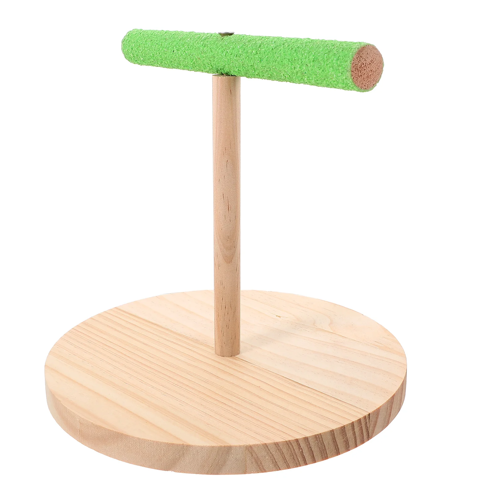 

Parrot Game Rack Small Play Stand Decorate Bird Perch Perches for Parrots Wooden Birds Office Parakeet